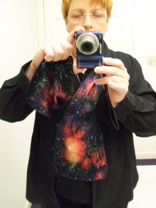 Armed for the day! That's it. I'm ready.