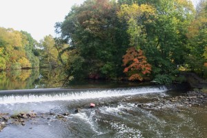 The mighty Quinnipiac, near my office. My actual own writing office, not the day job.