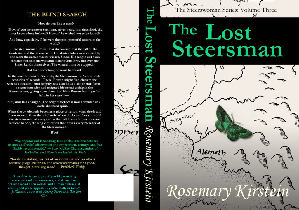 Cover for the Paperback of The Lost Steersman Rosemary Kirstein